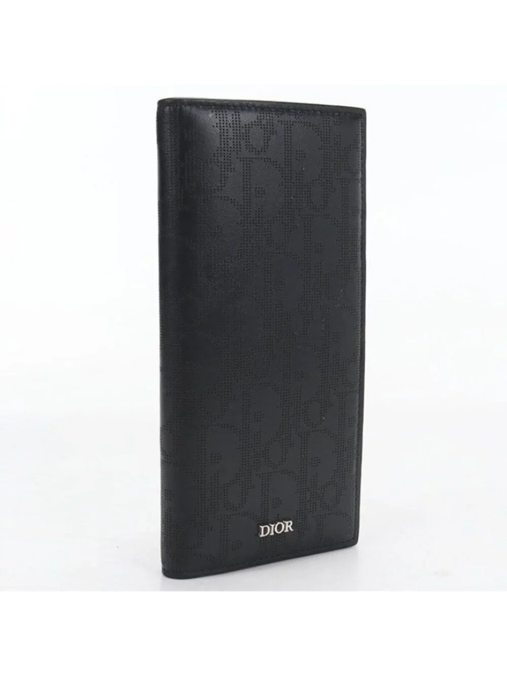 Dior Bifold Wallet Oblique Galaxy Calfskin